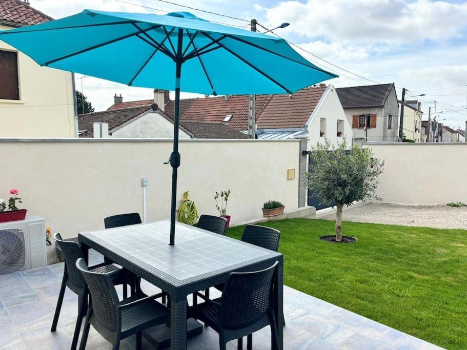 Sejour Magique Proche Aeroport Cdg Asterix Disney Et Paris Maison Toutes Commodites, Terrasse, Wifi, Clim, Lave Vaisselle Сен-Мар Экстерьер фото