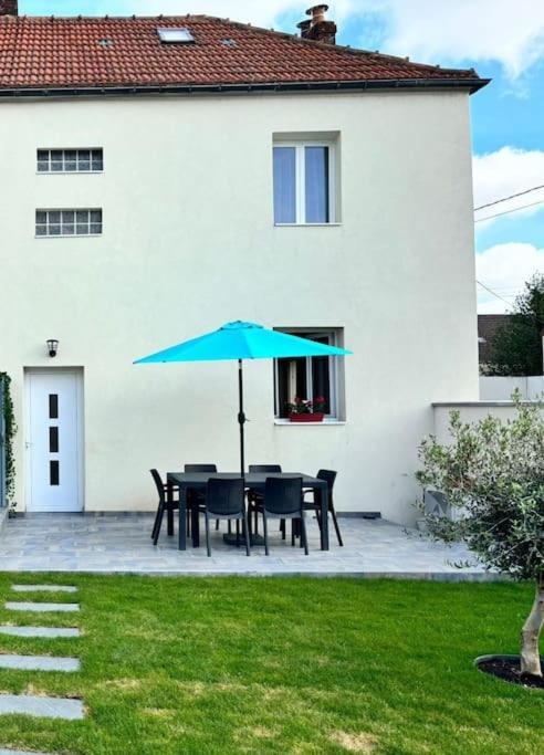 Sejour Magique Proche Aeroport Cdg Asterix Disney Et Paris Maison Toutes Commodites, Terrasse, Wifi, Clim, Lave Vaisselle Сен-Мар Экстерьер фото